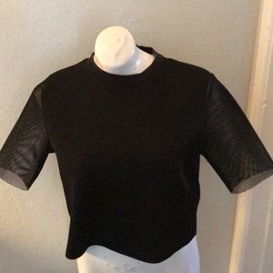 H & M mesh top